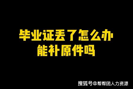 毕业证为什么不能补办「毕业证被毁无法补办怎么办」 论文格式